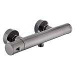Sprchová baterie SAT Dark bez sprchového setu PVD Gun Metal SATBSDA268 SATBSDA268