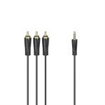 Hama Essential Line AV kabel Jack 3.5mm - 3 cinch 1.5 m (205154-H)