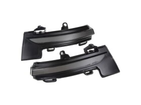 Dynamické blinkry LED CARCLEVER pro Škoda Octavia 3 oranžové