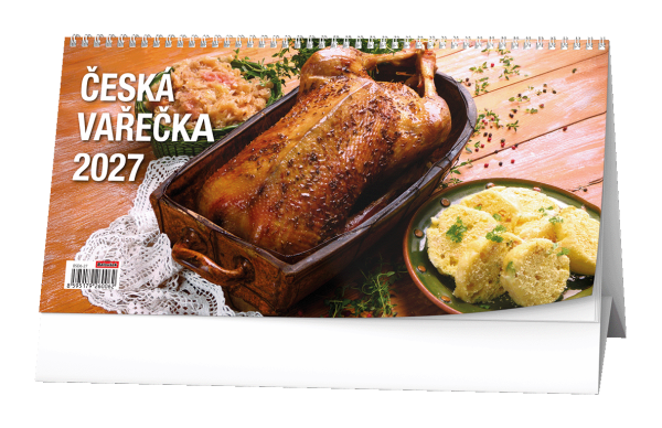 Stolní kalendář 2027 Baloušek Česká vařečka
