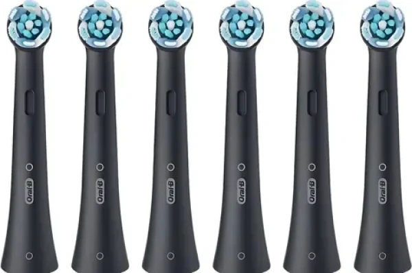 Oral-B iO Gentle Care černá 6 ks / Náhradní hlavice / pro zubní kartáček iO (8006540854662)