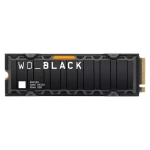 WD Black SN850X 1TB chladič / M.2 SSD 2280 / PCIe Gen4 x4 / TLC / R: 7300MBps / W: 6300 MBps / 5y (WDS100T2XHE)