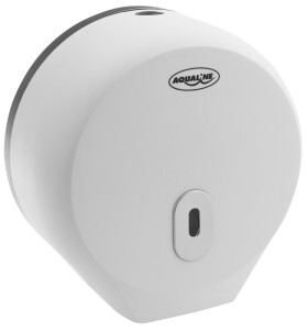 AQUALINE - EMIKO zásobník na toaletní papír max. Ø 26cm, 270x280x120, ABS bílá 1319-90