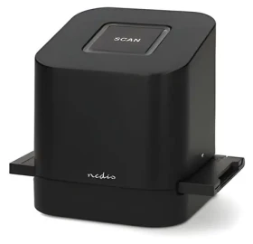 Nedis Skener negativů a diapozitivů / Skener / 35 mm / 8 Mpix / 2400/4800 DPI / USB (FISC2500BK)