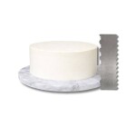 Dortisimo Nerezová cukrářská karta se vzorem 22,5 x 7,5 cm