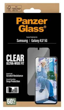 PanzerGlass UWF Samsung Galaxy A37 5G čirá / Tvrzené sklo / S aplikátorem (PG75133)