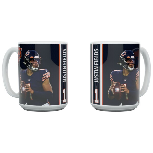 Hrnek Chicago Bears NFL Justin Fields Jumbo (450 ml)