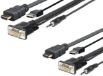 VivoLink Pro HDMI + USB + VGA + Audio kabel M - M 3m / HDMI: 4K 2K@60Hz / 1920x1200@60Hz (PROHDMIMVGA3)