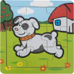 BABU - Edukativní puzzle - Pes - Babu