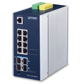 Planet IGS-6325-8T4X / Switch průmyslový / L3 Managed / 8x Gigabit RJ-45 / 4x 10G SFP+ / IP30 (IGS-6325-8T4X)
