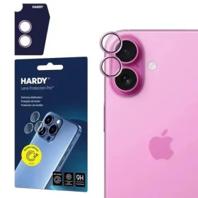 3mk HARDY Lens Protection Pro skla na fotoaparát pro Apple iPhone 17 Light Purple (5903108669955)