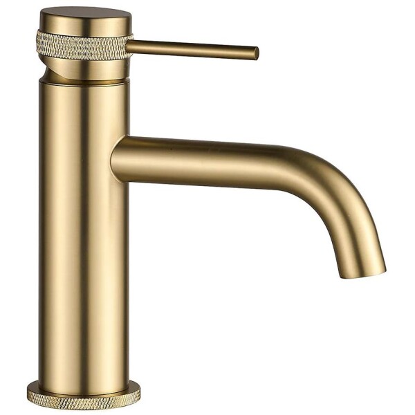 Baterie umyvadlová REA Lungo Grip zlatá kartáčovaná