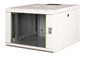 Digitus Unique šedá / Nástěnný rozvaděč / 19" / 7U / 420x600x600 mm / skleněné dveře / IP20 (DN-19 07U-6/6)