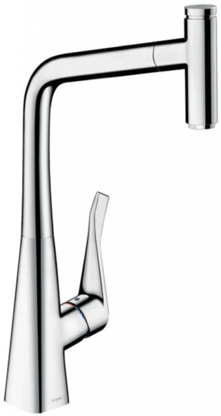 HANSGROHE - M71 Dřezová baterie M7115-H320 s výsuvnou sprškou, sBOX, chrom 73803000