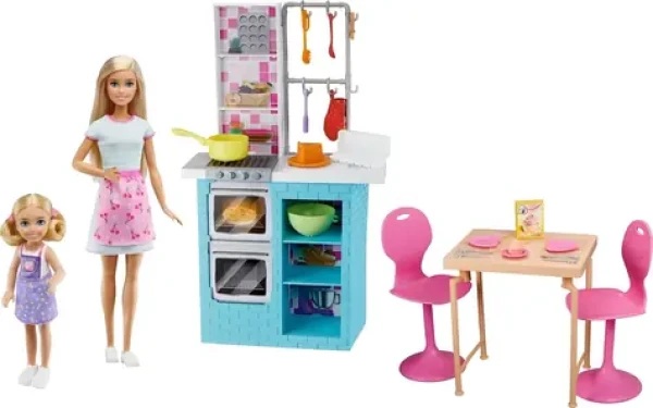 MATTEL Panenka Barbie Společné pečení (HBX03)