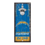 Cedule Los Angeles Chargers NFL WinCraft s otvírákem