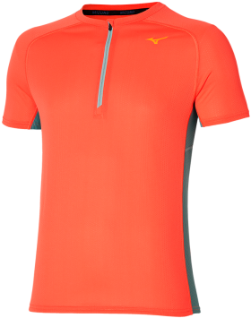 Běžecké tričko Mizuno Trail DryAeroFlow HZ Tee J2GAB00754 Velikost textilu: M