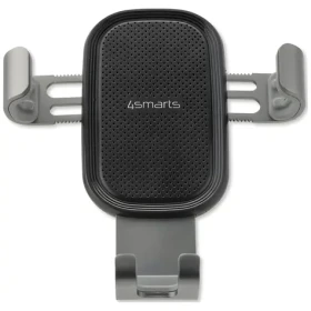 4smarts Grabber 2.0 černo-šedá / Držák telefonu do auta / do mřížky ventilace / sklopný (469302)