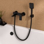 REA - Sprchová hadice proti překroucení Black 150 cm REA-08028