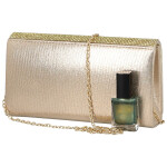 Módní dámské psaníčko Michelle Moon Rivex, zlaté