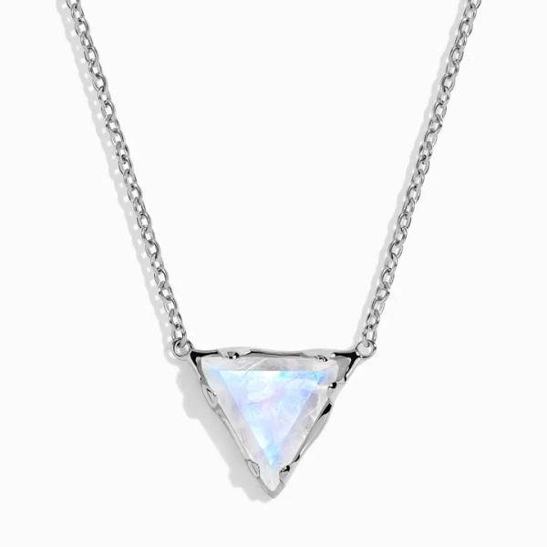 Royal Fashion stříbrný náhrdelník DR24902N-SILVER-MOONSTONE