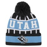 Outerstuff Dětská zimní čepice Utah Mammoth NHL Go Fast Cuffed Knit W Pom