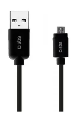 SBS datový kabel USB 2.0 na Micro USB / 1m / černý (LTHL200)