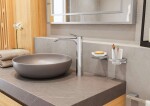 HANSGROHE - AddStoris Držák kartáčků a pasty, matné sklo/chrom 41749000