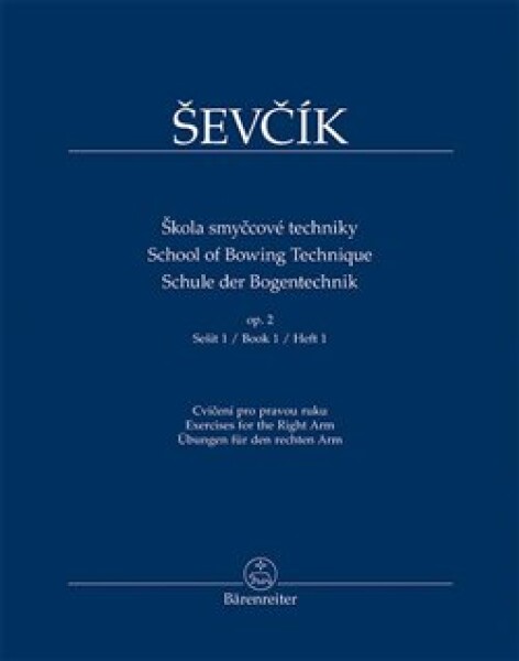 Škola smyčcové techniky op. 2, Sešit 1