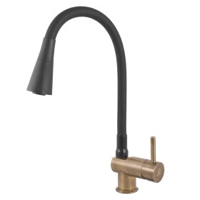 RAV Slezák - SEINA - Dřezová baterie s flexibilním ramínkem, Stará mosaz (Bronz), 1/2" SE908.5/13SM
