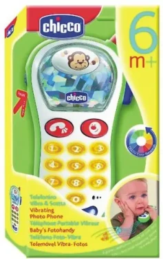 Chicco Interaktivní dětský mobilní telefon / od 6 měsíců (8003670739456)