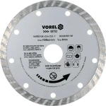 Vorel Kotouč diamantový řezný turbo 125x22,2 mm / Diamantový řezný kotouč / Turbo / Šířka 2 mm