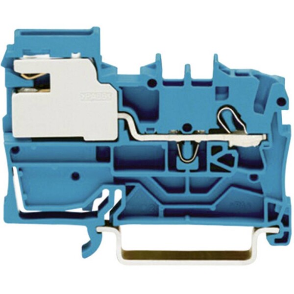 WAGO 2002-7114 oddělovací svorka 5.20 mm pružinová svorka osazení: N modrá 1 ks