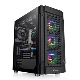 Thermaltake Versa T27 ARGB Black / ATX / 2x USB 3.0 / Bez zdroje / průhledná bočnice (CA-1W2-00M1WN-01)