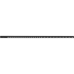 MEXEN - Line-B spádová lišta pro sklo 120 cm levá, černá 187004120L