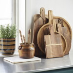 MADAM STOLTZ Keramický obal na květiny Dijon/Black 18 cm, hnědá barva, keramika