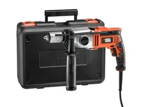 Zánovní - BlackDecker BDKR1102K/Kombinované vrtací a sekací kladivo/1100W / 3200 ot-min / 54.400 úderů-min / SDS-plus / zánovní (BDKR1102K.zánovní)