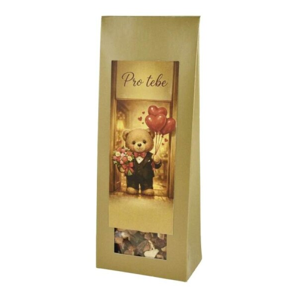 Pro Tebe medvídek s kyticí Směs ořechů a ovoce 80g