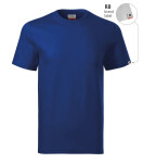 Base tričko unisex královská modrá 05 (brand label) 4XL