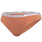 Tommy Hilfiger 3Pack tanga kalhotky UW0UW028280R2 Brown/Red/Ecru S