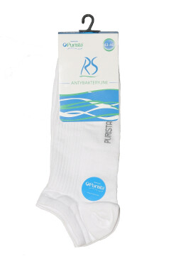 Pánské kotníkové ponožky Regina Socks Purista Antibakteriální bílá 39-42