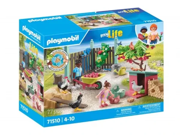 Playmobil® My Life 71510 Malá slepičí farma v zahradě Tiny House