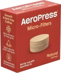 AeroPress Papírové filtry Natural Standard 200 ks (2502010050) / Filtry na kávu / Nebělené / pro AeroPress (2502010050)