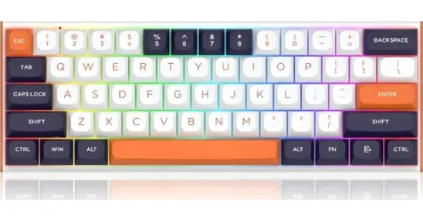 Redragon K683WBO-RGB-M FIDD bílo-černá / Herní klávesnice / mechanická / Redragon Magnetic / RGB / USB (K683WBO-RGB-M)