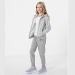 Dívčí tepláky Jr HJZ22-JSPDD001 25M - 4F 128 cm