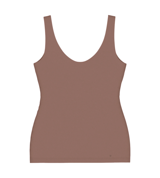 Dámské tílko Smart Natural Shirt - BROWN - hnědé 6901 - TRIUMPH BROWN 02