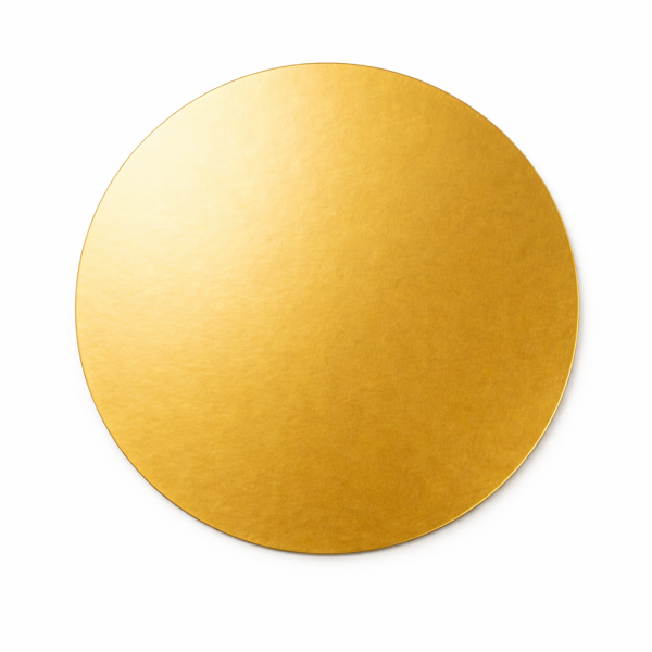 Cake Star podložka tenká zlatá 20 cm