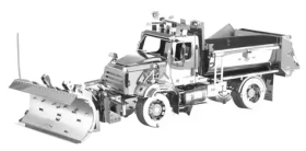 Metal Earth 3D Puzzle Freightliner 114SD Sněžný pluh