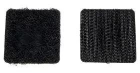 Velcro Nalepovací příchytky suchý zip černé / Příchytky se suchým zipem / 25 mm / 24 ks (VEL-EC60236)