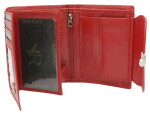 Dámské peněženky [DH] Dámská kožená peněženka R RD 19 GCL červená jedna velikost